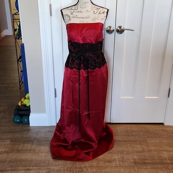 After Six | Dresses | After Six Red Bridesmaid Dress | Poshmark